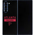 NFL Atlanta Falcons Black Performance Series Galaxy Z Fold6 Skin