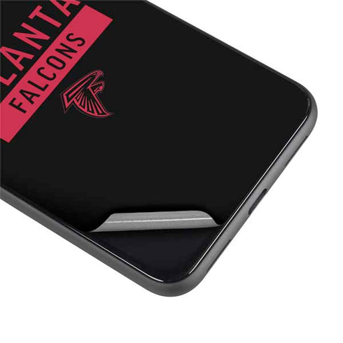 NFL Atlanta Falcons Black Performance Series Google Pixel 4 XL Skin