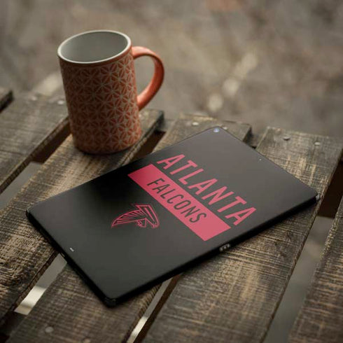 NFL Atlanta Falcons Black Performance Series iPad Skins