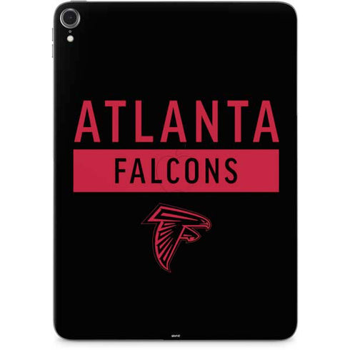 NFL Atlanta Falcons Black Performance Series Apple iPad Pro Skin