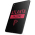 NFL Atlanta Falcons Black Performance Series Apple iPad Pro Skin