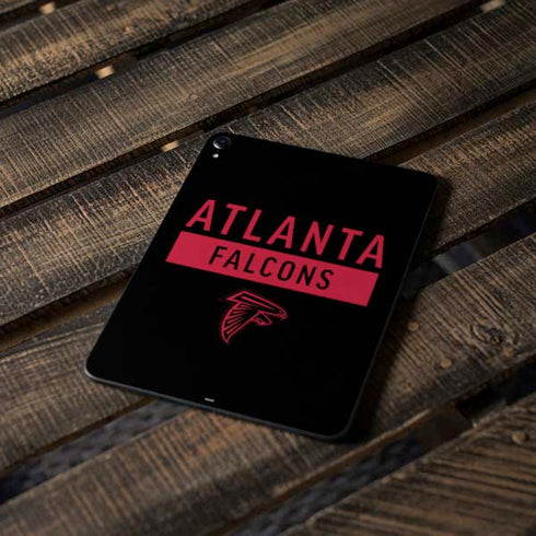 NFL Atlanta Falcons Black Performance Series Apple iPad Pro Skin