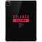 NFL Atlanta Falcons Black Performance Series iPad Pro 11in (2024) Clear Case