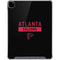 NFL Atlanta Falcons Black Performance Series iPad Pro 12.9in (2020) Clear Case