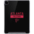 NFL Atlanta Falcons Black Performance Series iPad Pro 12.9in (2020) Clear Case