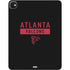 NFL Atlanta Falcons Black Performance Series iPad Pro 13in M4 (2024) Skin