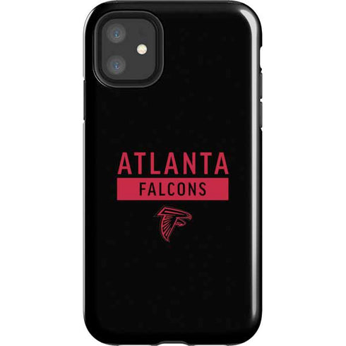 NFL Atlanta Falcons Black Performance Series iPhone 11 Impact Case