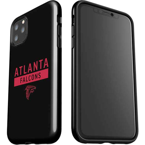 NFL Atlanta Falcons Black Performance Series iPhone 11 Pro Max Impact Case