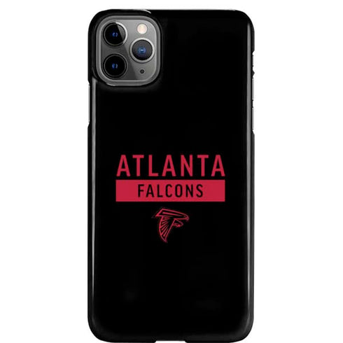 NFL Atlanta Falcons Black Performance Series iPhone Cases