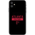 NFL Atlanta Falcons Black Performance Series iPhone 11 Skin