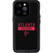 NFL Atlanta Falcons Black Performance Series iPhone 15 Pro Waterproof Case