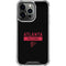 NFL Atlanta Falcons Black Performance Series iPhone 16 Pro Clear Case
