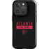 NFL Atlanta Falcons Black Performance Series iPhone 16 Pro Impact Case