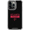 NFL Atlanta Falcons Black Performance Series iPhone 16 Pro Max Clear Case