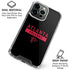 NFL Atlanta Falcons Black Performance Series iPhone 16 Pro Max Clear Case
