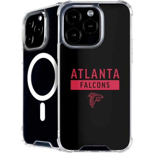 NFL Atlanta Falcons Black Performance Series iPhone 16 Pro Max MagSafe Case