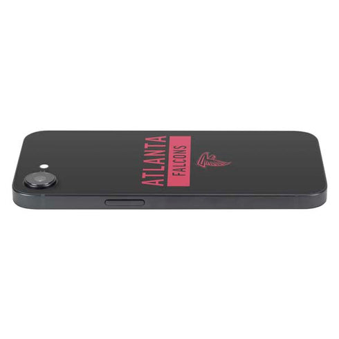 NFL Atlanta Falcons Black Performance Series iPhone 16e Skin