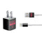 NFL Atlanta Falcons Black Performance Series iPhone Charger (5W USB) Skin