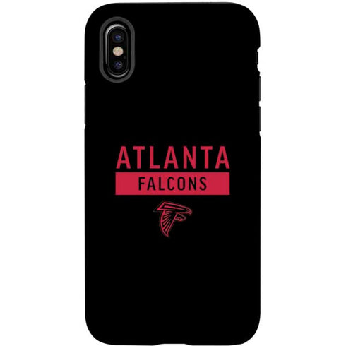NFL Atlanta Falcons Black Performance Series iPhone X Pro Case