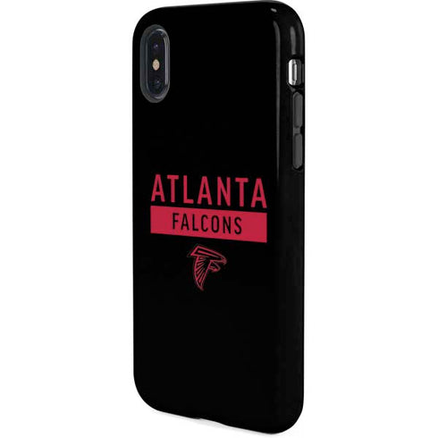 NFL Atlanta Falcons Black Performance Series iPhone X Pro Case