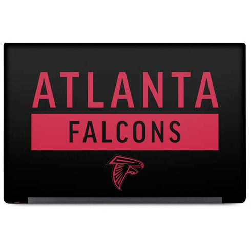 NFL Atlanta Falcons Black Performance Series Dell Latitude Skin