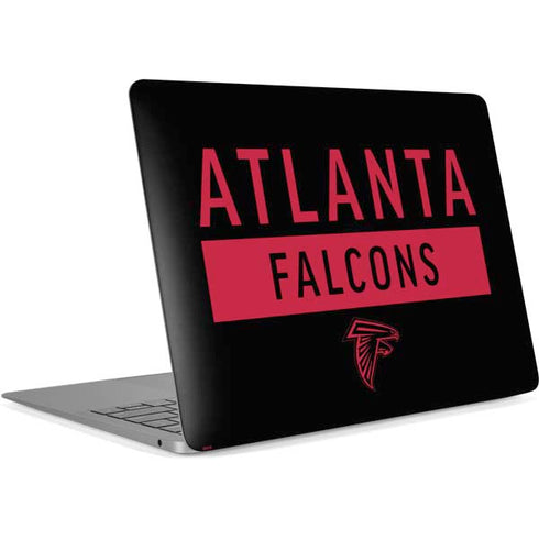 NFL Atlanta Falcons Black Performance Series Apple MacBook Air Skin