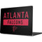 NFL Atlanta Falcons Black Performance Series Apple MacBook Pro 14-inch Skin