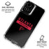 NFL Atlanta Falcons Black Performance Series Moto G Power 5G (2024) Clear Case