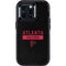 NFL Atlanta Falcons Black Performance Series Otterbox Defender iPhone Skin