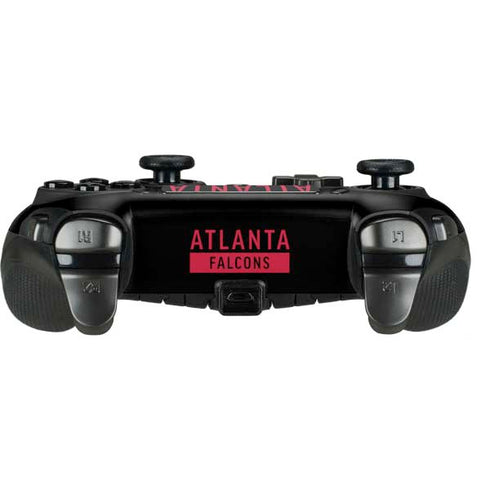 NFL Atlanta Falcons Black Performance Series PlayStation Scuf Vantage 2 Controller Skin