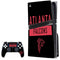 NFL Atlanta Falcons Black Performance Series PS5 Pro Disk Bundle Skin