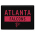 NFL Atlanta Falcons Black Performance Series Surface Laptop 3 13.5in Skin