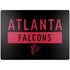 NFL Atlanta Falcons Black Performance Series Surface Laptop 7 13.8in Skin