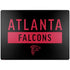 NFL Atlanta Falcons Black Performance Series Surface Laptop 7 15in Skin