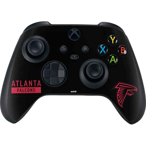 NFL Atlanta Falcons Black Performance Series XBox Series X Digital Edition Bundle Skin