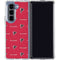 NFL Atlanta Falcons Blitz Series Galaxy Z Fold5 5G Clear Case