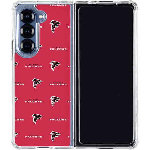 NFL Atlanta Falcons Blitz Series Galaxy Z Fold6 Clear Case