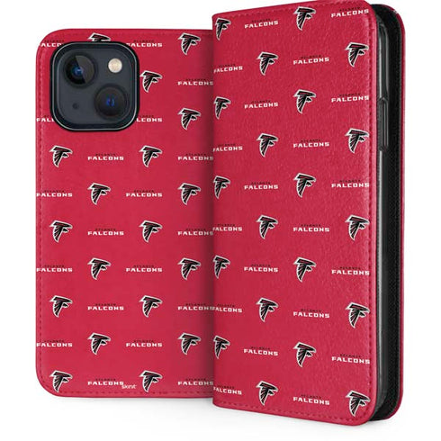NFL Atlanta Falcons Blitz Series iPhone 15 Plus Folio Case