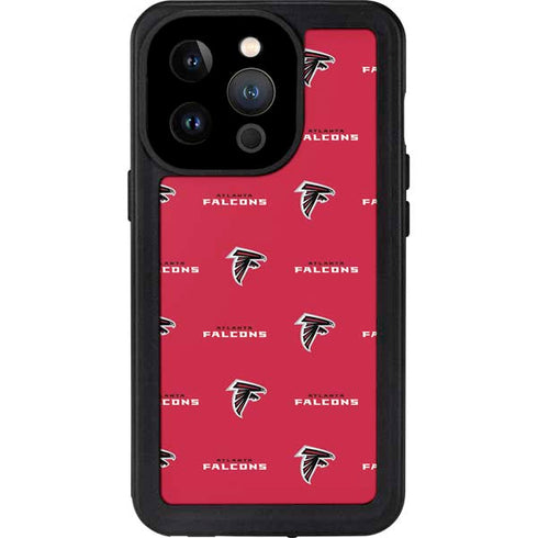 NFL Atlanta Falcons Blitz Series iPhone 15 Pro Waterproof Case