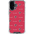 NFL Atlanta Falcons Blitz Series iPhone 16 Clear Case