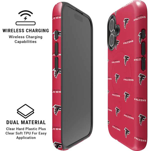 NFL Atlanta Falcons Blitz Series iPhone 16 Magsafe Impact Case