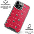 NFL Atlanta Falcons Blitz Series iPhone 16 Pro Max Clear Case