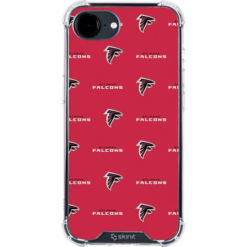 NFL Atlanta Falcons Blitz Series iPhone 16e Clear Case