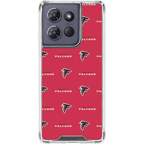 NFL Atlanta Falcons Blitz Series Moto G Power 5G (2025) Clear Case