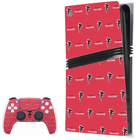 NFL Atlanta Falcons Blitz Series PS5 Pro Bundle Skin