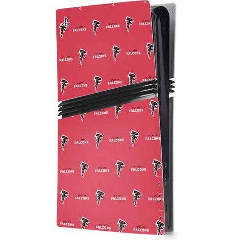 NFL Atlanta Falcons Blitz Series PS5 Pro Console Skin