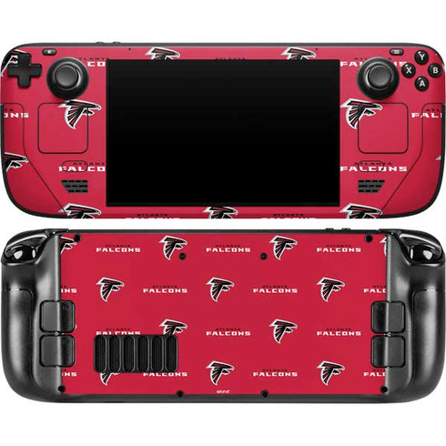 NFL Atlanta Falcons Blitz Series Steam Deck Handheld Gaming Computer OLED Skin