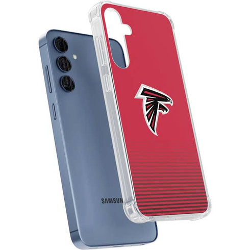 NFL Atlanta Falcons Breakaway Galaxy A55 5G Clear Case