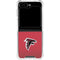 NFL Atlanta Falcons Breakaway Galaxy Z Flip6 Clear Case