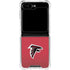 NFL Atlanta Falcons Breakaway Galaxy Z Flip6 Clear Case